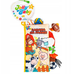 Jolly Baby Zabawa na farmie ogonki 825722