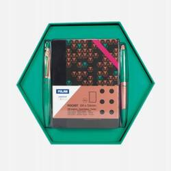 Zestaw upominkowy copper zielony 077978