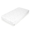Ceba prześcieradło jersey z gumką (120x60) grey stars 331889