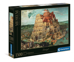 Clementoni Puzzle 1500 Museum Bruegel Wieża Babel 316915