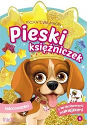 Książeczka Brokatowa Magia Pieski Księżniczek Tofi 075809