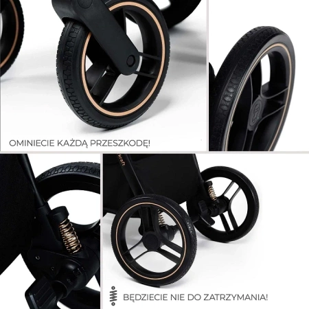 Kinderkraft  Nea 2 Midnight Black 2w1 926008 Wózek wielofunkcyjny