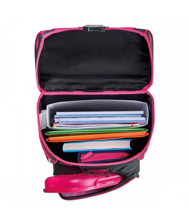 Herlitz Tornister Loop Plus Black Cat 255682 Z WYPOSAŻENIEM