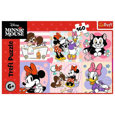 Puzzle Trefl 160 Kolorowy dzień Minnie Disney 154269