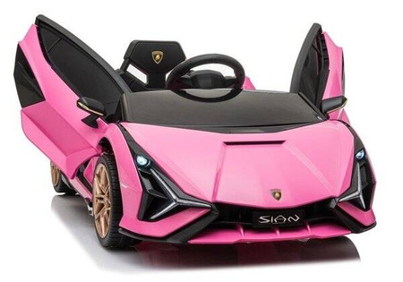 Auto na akumulator Lamborghini Sian Różowy 450699