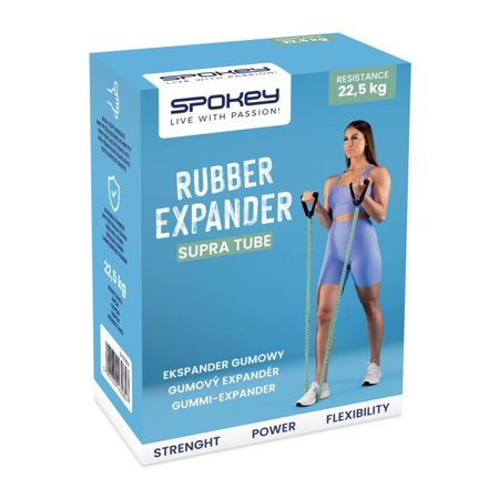 Ekspander gumowy Supra Tube zielony 430847