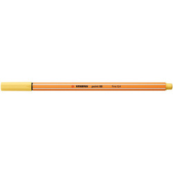 Stabilo Cienkopis Point 88 0,4mm jasnożółty