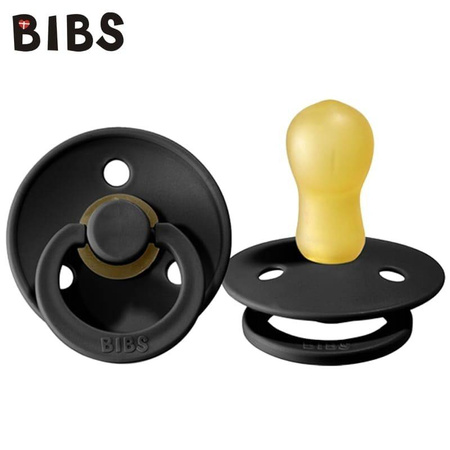 Bibs Smoczek Uspokajający Black L