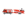 Siku 1636 straż pożarna unimog z łodzią