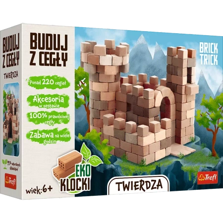 Trefl Brick Trick Buduj z cegły Twierdza 615401