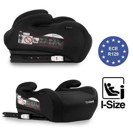 Kidwell Fotelik samochodowy podkładka Ovan Black 700606