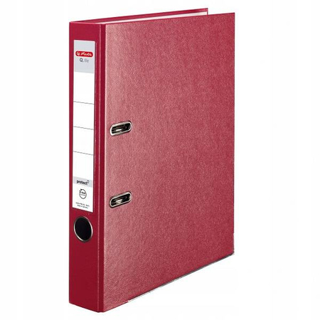 Segregator A4 5cm PP czerwony Q.FILE