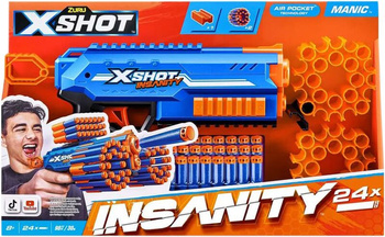 Zuru X-Shot Insanity Manic Wyrzutnia 050342