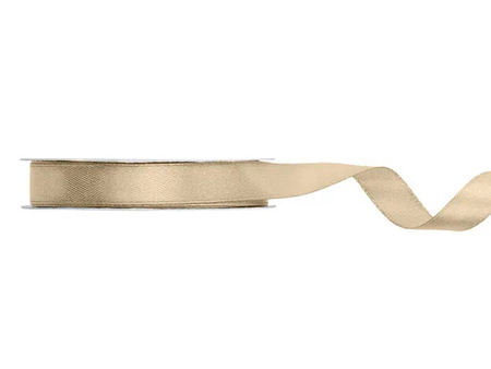 TASIEMKA SATYNOWA 12MM/25M ZIMNY ZŁOTY 055100
