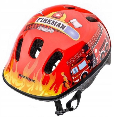 Kask rowerowy meteor ks06 firetrack  rozm. Xs 