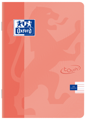 Zeszyt Oxford A5 16k 3linia kolor 90g Touch pastel 388944