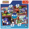 Puzzle Trefl 4w1 Przygody Sonica 346251