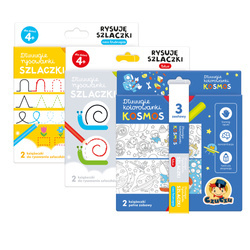 CzuCzu Zestaw rysowanek Kosmos + 2x szlaczki 501492