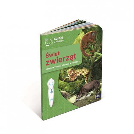 Albik książka świat zwierząt interaktywna 774646