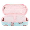 PIÓRNIK SASZETKA USZTYWNIONA Z WEWNĘTRZNĄ KLAPKĄ PUSHEEN MINT 679537