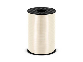 Wstążka plastikowa j. kremowy mat 5mm/225m 748873
