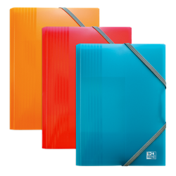 Teczka z gumką Oxford A6 School PP mix 055485