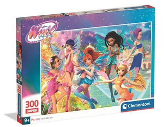 Clementoni Puzzle 300 Super Kolor Winx 217502