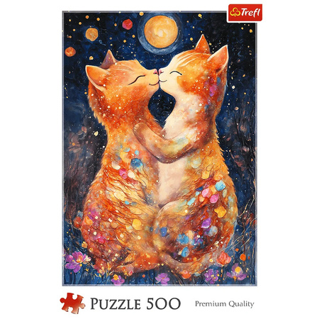 Puzzle Trefl 500 Pocałunek w świetle księżyca 375466