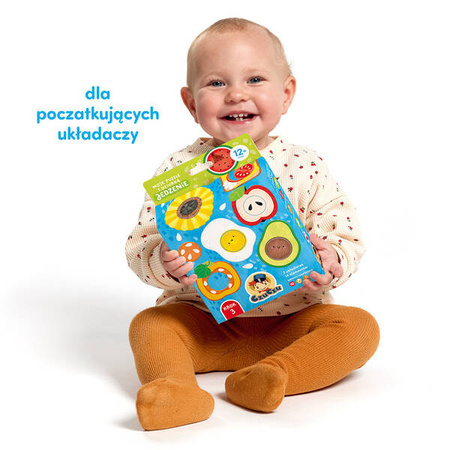 CzuCzu Moje puzzle z dziurką Jedzenie 12 miesięcy+ 492924