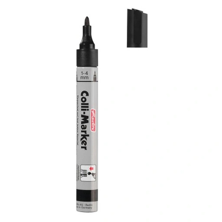 Herlitz Marker wodoodporny Colli czarny 060103