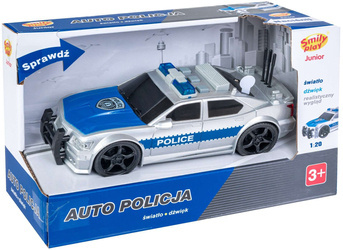 Auto Policja Światło Dźwięk Smily Play 839871