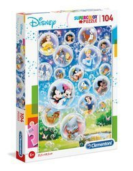 Clementoni puzzle 104 disney bańki mydlane