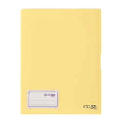 Strigo Album ofertowy A4 40 koszulek żółty 854935