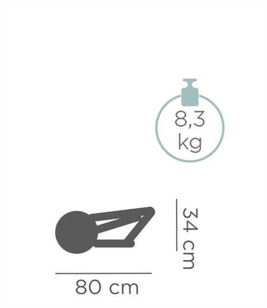  Tutis uno 143 menta wózek 2w1