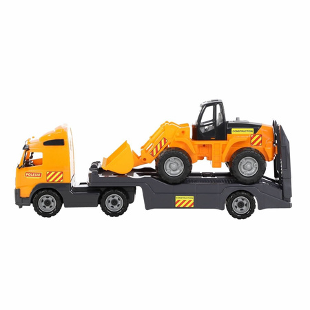 Auto holownik 'volvo'+ładowarka wader polesie 36803