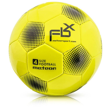Piłka nożna meteor fbx roz. 4 neonowy żółty 056442