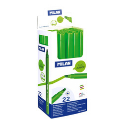 Zakreślacz milan fluo junior zielony 029182 /22/ 