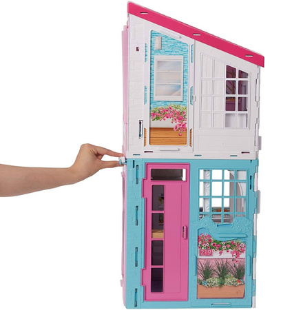 Barbie fxg57 domek malibu 6 pokoi+akcesoria
