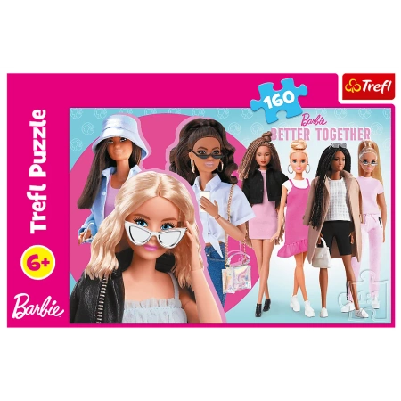 Puzzle Trefl 160 Barbie i jej świat 154191