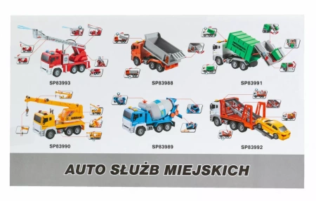 Auto służb miejskich straż Smily Play 839932