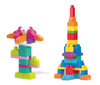 Mega bloks cyp72 dch63 klocki 80el.torba niebieska