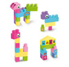 Big Blocks klocki 26el różowe Wader 415904