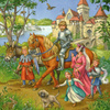 Puzzle Ravensburger 3x49el Rycerze 051502