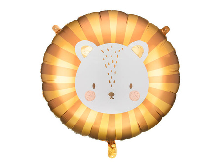 Balon foliowy Lew 70x67cm mix 017177