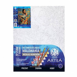 Zestaw z farbami malowanie wg. numerów podobr. 40x50cm W blasku Indii 206431
