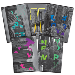 Zeszyt Top 2000 A5 60k linia z marginesem 70g City 413783