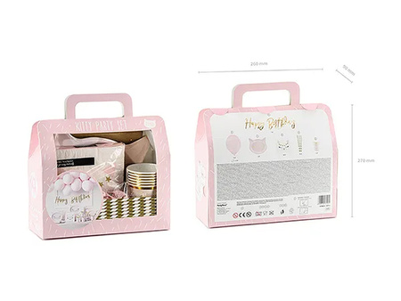 Zestaw dekoracji party Kotek 55szt 133051