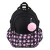 PLECAK 4-KOMOROWY STRIGHT BP-01 PINK CHECKERED 680366