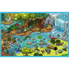 Puzzle Trefl 2x70 Trefliki w krainie Zwierząt 344455