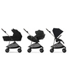Cybex Melio B Magic Black black wózek spacerowy